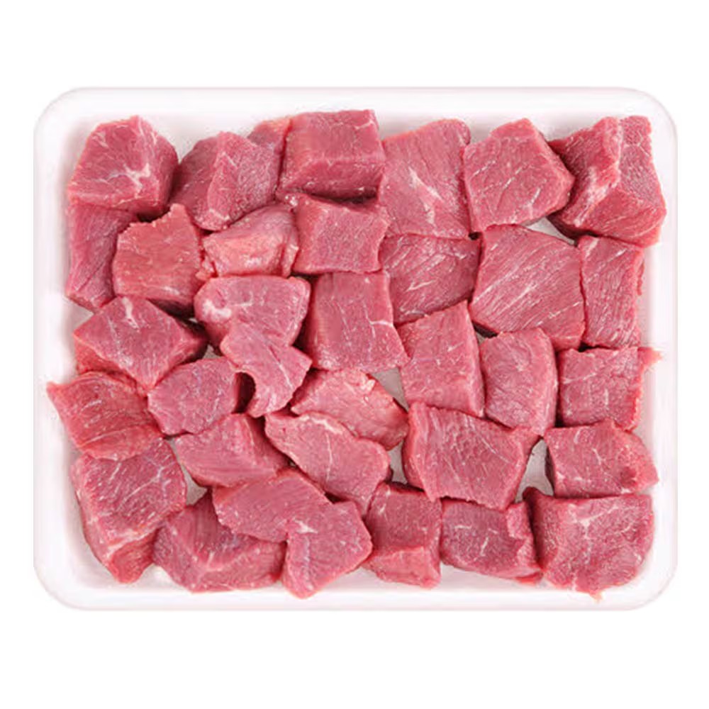 Beef Cubes fresh halal meat product