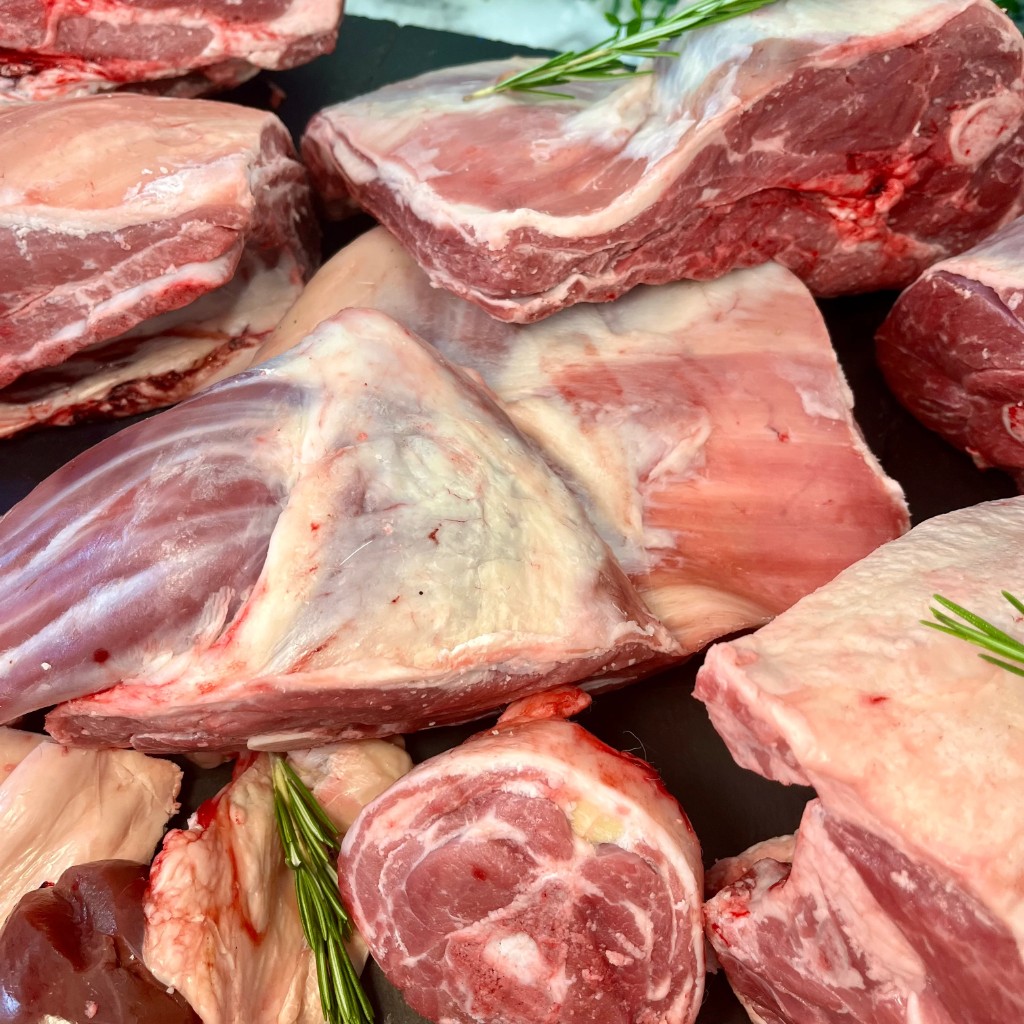 Half Lamb fresh halal meat product