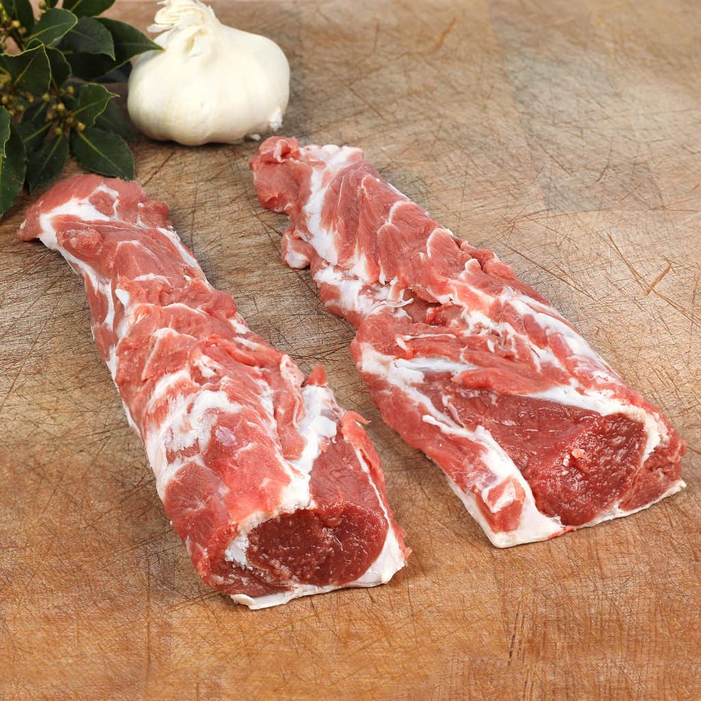 Neck fresh halal meat product