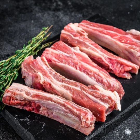 Ribs fresh halal meat product
